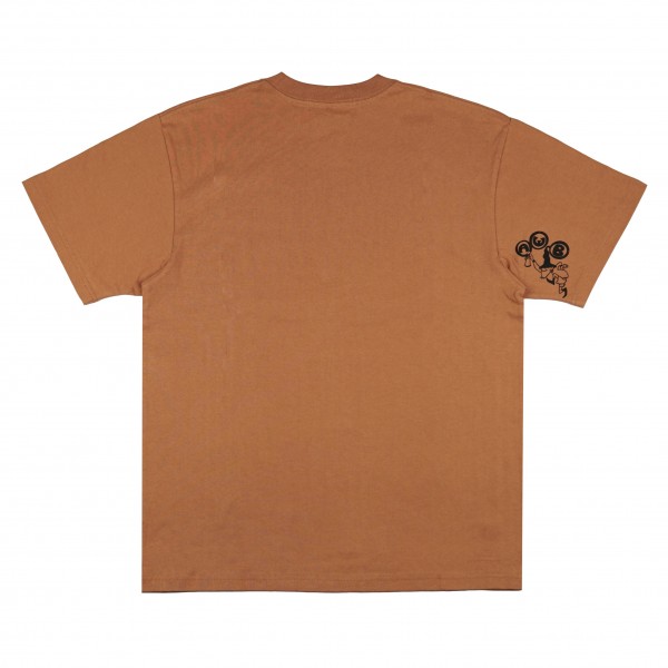 CIMAG T-SHIRT BROWN | ALIVEWITHBRAIN