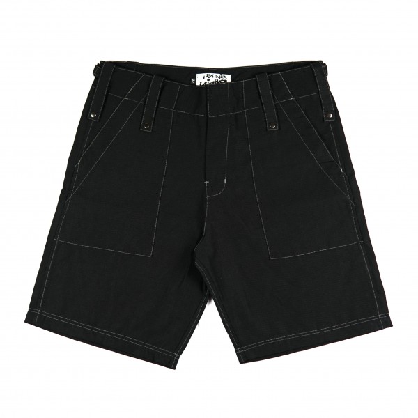 ALIEN 47 BLACK SHORT | ALIVEWITHBRAIN