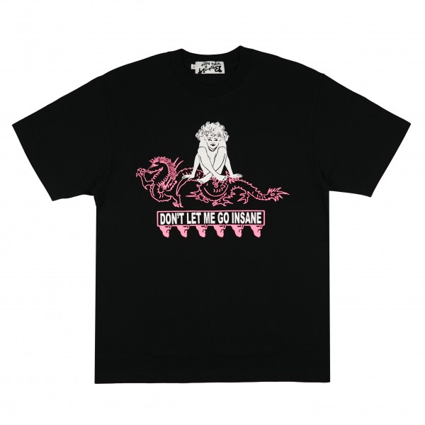 INSANE T-SHIRT SUPER BLACK | ALIVEWITHBRAIN