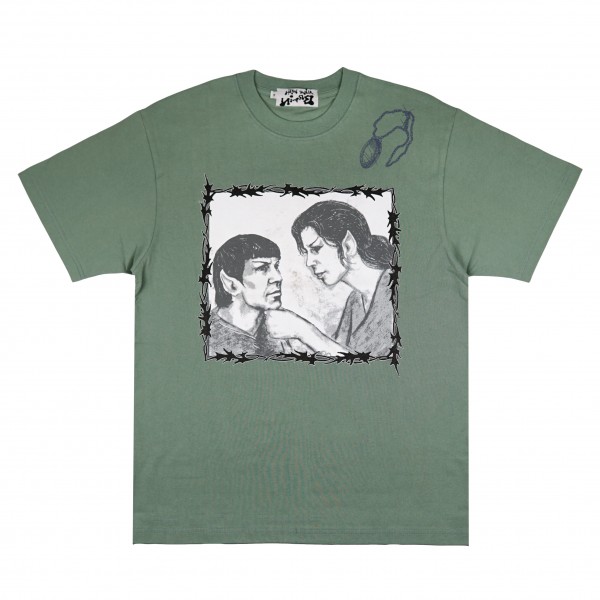 MARQUE T-SHIRT DELDSPAR GREEN | ALIVEWITHBRAIN